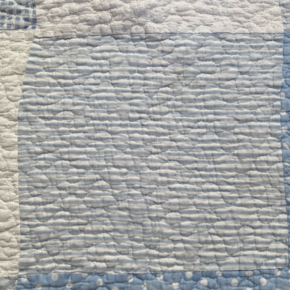 Stephan Baby quilt polka dot, gingham, solid and stripe design - Picture 13 of 16